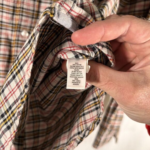 Bonobos Shirt Men's Medium Multicolor Plaid Button Up Long Sleeve Stretch Cotton - Picture 5 of 8